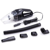 Maxbell 120W/12V Portable Vacuum Cleaner Dry Wet Dual Use High Power Black