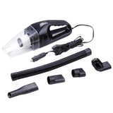 Maxbell 120W/12V Portable Vacuum Cleaner Dry Wet Dual Use High Power Black