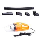 Maxbell 120W/12V Portable Vacuum Cleaner Dry Wet Dual Use High Power Orange