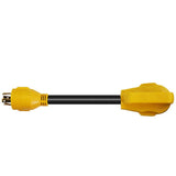 Maxbell 12'' RV Power Cord Adapter 30 amp Male to 50 amp Female Camper NEW HOT