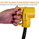 Maxbell 12'' RV Power Cord Adapter 30 amp Male to 50 amp Female Camper NEW HOT