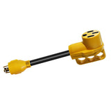 Maxbell 12'' RV Power Cord Adapter 30 amp Male to 50 amp Female Camper NEW HOT