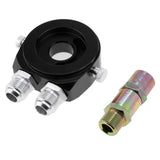 Max M20x1.5 Oil Gauge Filter Cooler Sandwich Plate Thermostat Adapter Black - Aladdin Shoppers