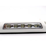 Max Maxb White RV Awning LED Lighting Porch for Marine/Yacht/Boats/RV/Travel Trailer