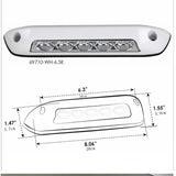Max Maxb White RV Awning LED Lighting Porch for Marine/Yacht/Boats/RV/Travel Trailer