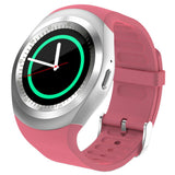 Max Maxb 2019 Y1 Bluetooth Smart Watch Smart Tracker Waterproof Phone Watch Pink