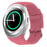 Max Maxb 2019 Y1 Bluetooth Smart Watch Smart Tracker Waterproof Phone Watch Pink
