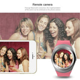 Max Maxb 2019 Y1 Bluetooth Smart Watch Smart Tracker Waterproof Phone Watch Pink
