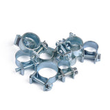 Max Maxb 60Pcs 10 Size Mini Fuel Injection Style Hose Clamp For Diesel Petrol Pipe