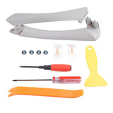 Max Maxb Right Side Inner+Outer Door Panel Handle Pull Trim Cover for BMW 3 Gray