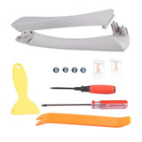 Max Maxb Right Side Inner+Outer Door Panel Handle Pull Trim Cover for BMW 3 Gray