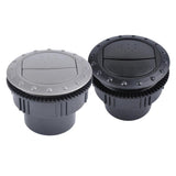 Max Maxb 60mm Vent Air Outlet Rotating Interior Round Ceiling for Car RV ATV Black