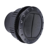 Max Maxb 60mm Vent Air Outlet Rotating Interior Round Ceiling for Car RV ATV Black