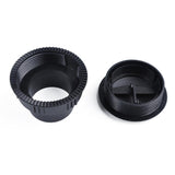 Max Maxb 60mm Vent Air Outlet Rotating Interior Round Ceiling for Car RV ATV Black