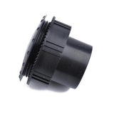 Max Maxb 60mm Vent Air Outlet Rotating Interior Round Ceiling for Car RV ATV Black