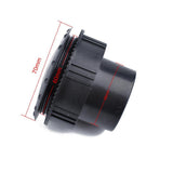 Max Maxb 60mm Vent Air Outlet Rotating Interior Round Ceiling for Car RV ATV Black