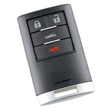 Max Maxb New Shell Case Only for Chevrolet Corvette Cadillac Smart Key 4 BTN