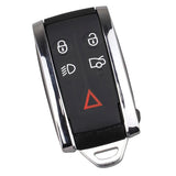Max Maxb NEW JAGUAR X TYPE S XKR XF XK 5 BUTTON REMOTE SMART KEY FOB CASE SHELL