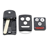 Max Maxb New Keyless Entry Remote Flip Car Key Fob Shell Case for Acura TL