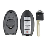 Maxbell Replacement Remote Car Key Fob Shell Case for Nissan Altima 07-12
