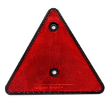 Max Tail Triangle Red Reflector for Motorcycle Car Truck Trailer