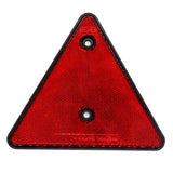 Max Tail Triangle Red Reflector for Motorcycle Car Truck Trailer