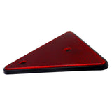 Max Tail Triangle Red Reflector for Motorcycle Car Truck Trailer