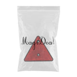 Max Tail Triangle Red Reflector for Motorcycle Car Truck Trailer