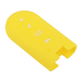 Max 4 Buttons Silicone Car Key Cover Case For Myvi New Axia SE Remote Fob Yellow