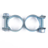 Max 10pcs Carbon Steel Lined P Clip Fuel Pipe Hose Tube Clamp  12mm-14mm