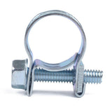 Max 10pcs Carbon Steel Lined P Clip Fuel Pipe Hose Tube Clamp  12mm-14mm