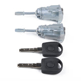 Max Car Door Lock Cylinder Vehicle Door Safety Lock Core for VW Passat Lupo