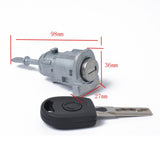 Max Car Door Lock Cylinder Vehicle Door Safety Lock Core for VW Passat Lupo