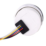 Max Maxb 2" 52mm Universal Boat Marine Fuel Level Gauge LED Light Display White