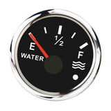 Max Maxb Stainless Steel Water Level Gauge Boat Water Tank Level Gauge IP67 Black