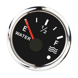 Max Maxb Stainless Steel Water Level Gauge Boat Water Tank Level Gauge IP67 Black