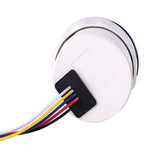 Max Maxb 52mm Black Anti-fog Round Panel Digital LED Voltmeter Gauge for Boat Yacht