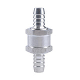 Max 6mm Aluminium One Way Fuel Non Return Check Valve Petrol Diesel Oil Water