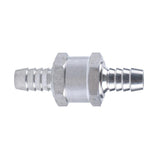 Max 6mm Aluminium One Way Fuel Non Return Check Valve Petrol Diesel Oil Water