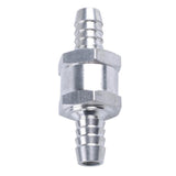 Max 6mm Aluminium One Way Fuel Non Return Check Valve Petrol Diesel Oil Water
