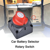 Max Car RV Marine Boat Battery Selector Isolator Disconnect Rotary Switch Cut