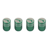 Max Maxb Handgun - Tire Rim Wheel Valve Stem Caps - Aluminum Alloy Green