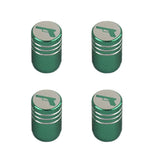 Max Maxb Handgun - Tire Rim Wheel Valve Stem Caps - Aluminum Alloy Green