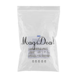 Max Maxb 100 Pack Lot - M5x16 Rack Mount Cage Nuts & Screws w/ Washers - Square Clips