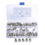 Max Maxb 50 Pack Lot - M6X16 Rack Mount Cage Nuts & Screws w/ Washers - Square Clips