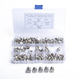 Max Maxb 50 Pack Lot - M6X16 Rack Mount Cage Nuts & Screws w/ Washers - Square Clips