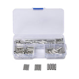 Max Maxb 150pcs Wire Copper Crimp Connector Non-Insulated Cord Pin Terminal AWG 22-10