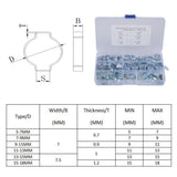 Max Maxb Double Ear Clamps O Clips Mikalor Water Fuel Air Hose Assortment Box x80