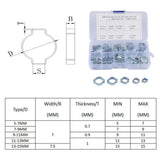 Max Maxb Double Ear Clamps O Clips Mikalor Water Fuel Air Hose Assortment Box x40