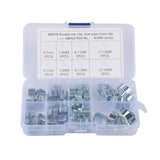 Max Maxb Double Ear Clamps O Clips Mikalor Water Fuel Air Hose Assortment Box x40